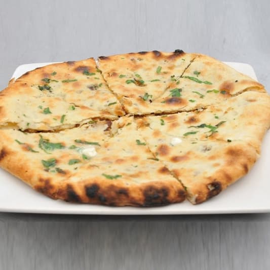 Potato-Stuffed Naan (Kulcha)