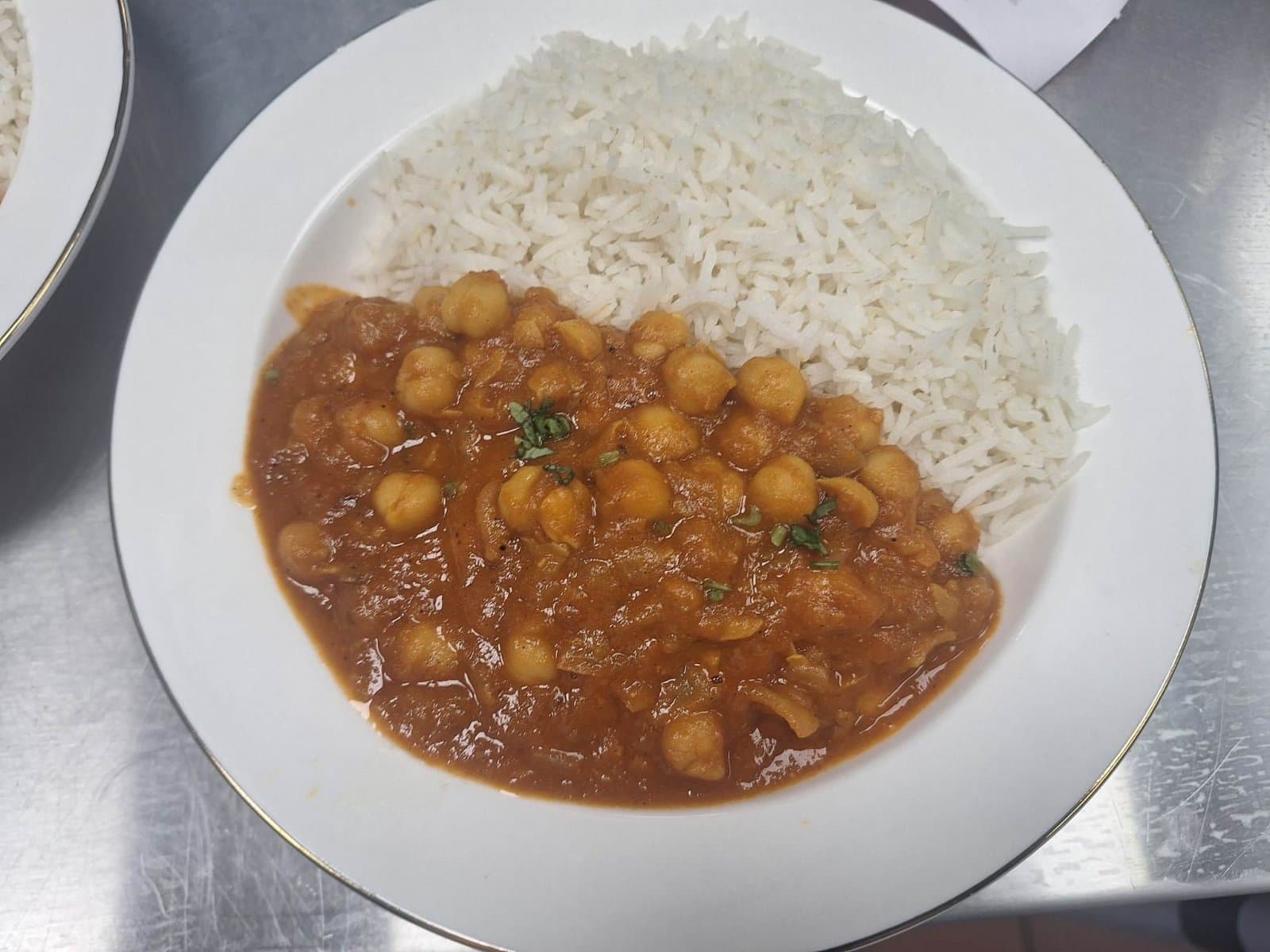 Chickpeas Power Curry