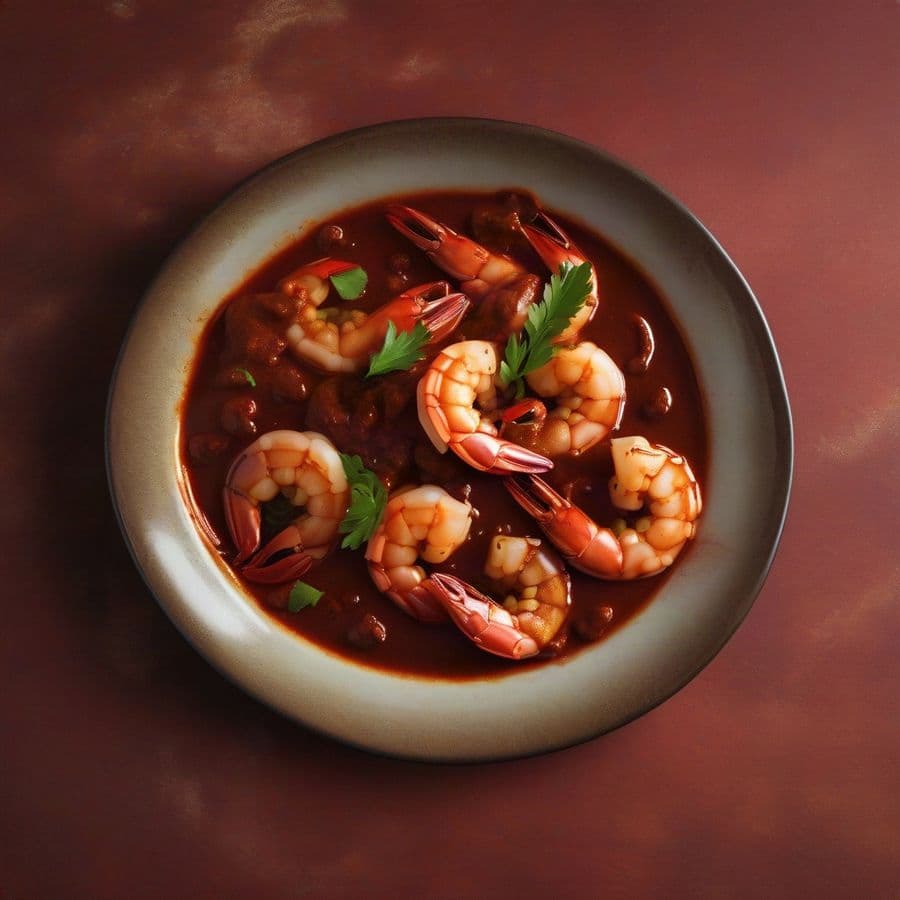 Shrimp Vindaloo (Spicy)